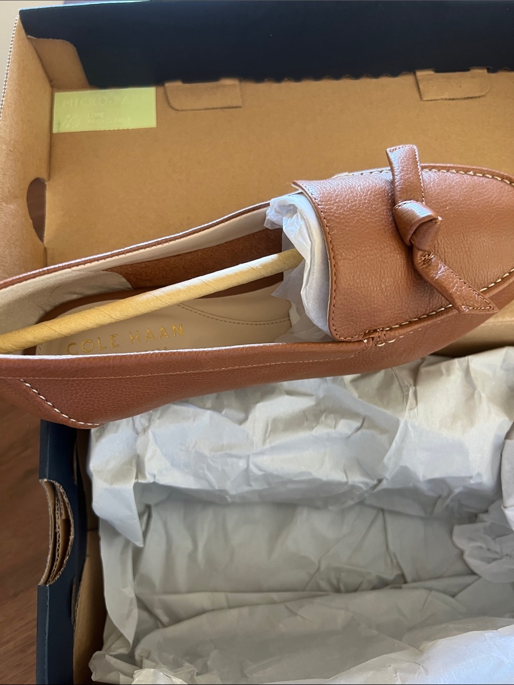 Cole Haan Caddie Bow Loafer NIB size 5